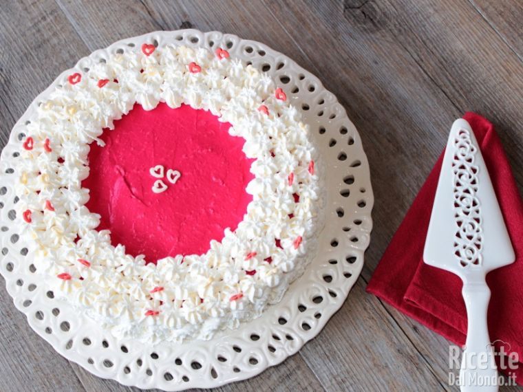 Ricetta red velvet cheesecake Bimby