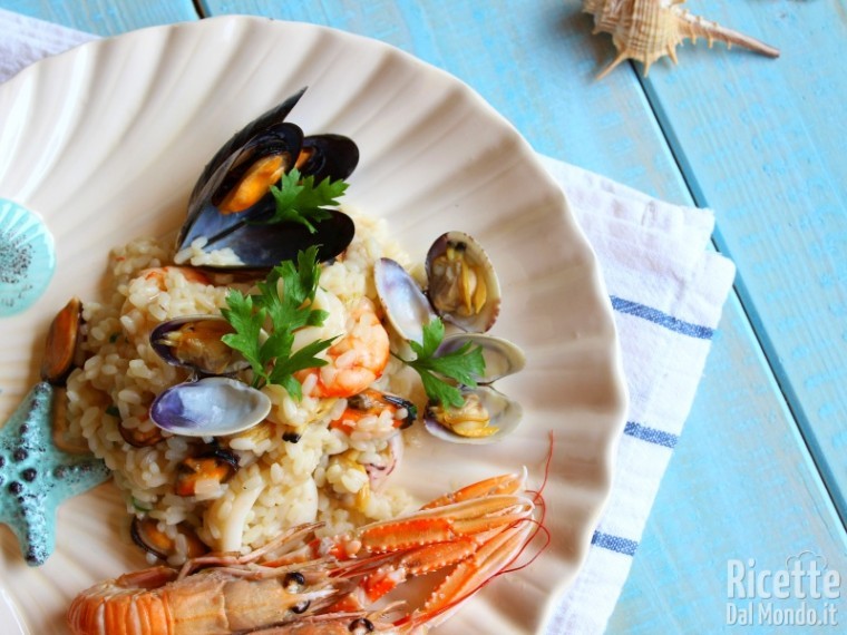 Ricetta risotto alla pescatora Bimby