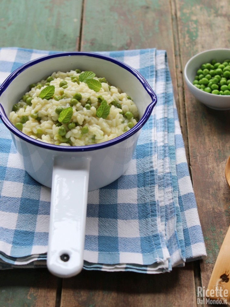 Come fare il riso e piselli