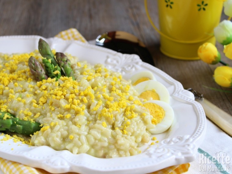 Ricetta Risotto mimosa