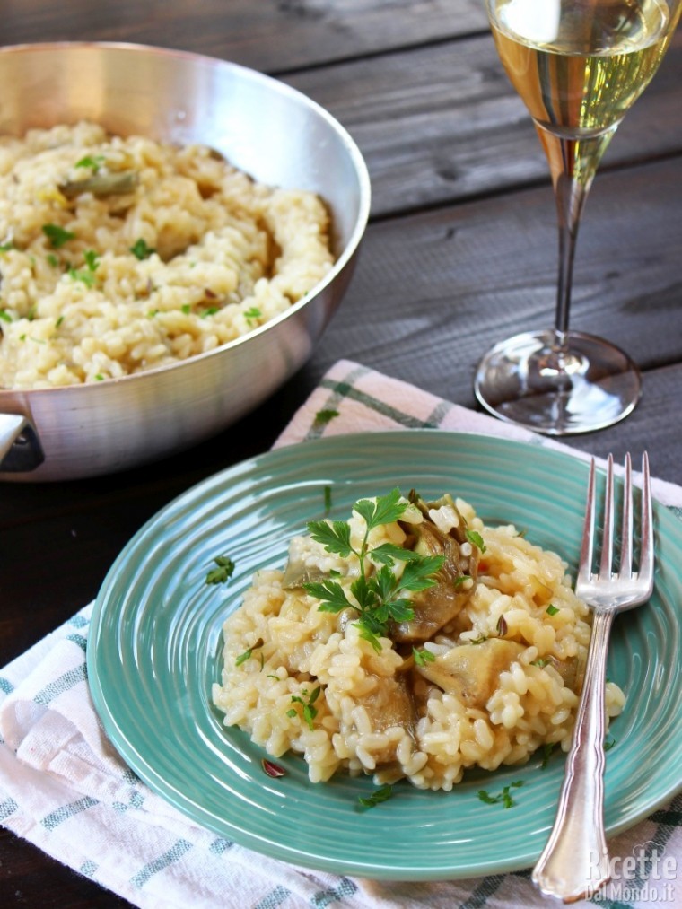 Come fare il Risotto ai carciofi