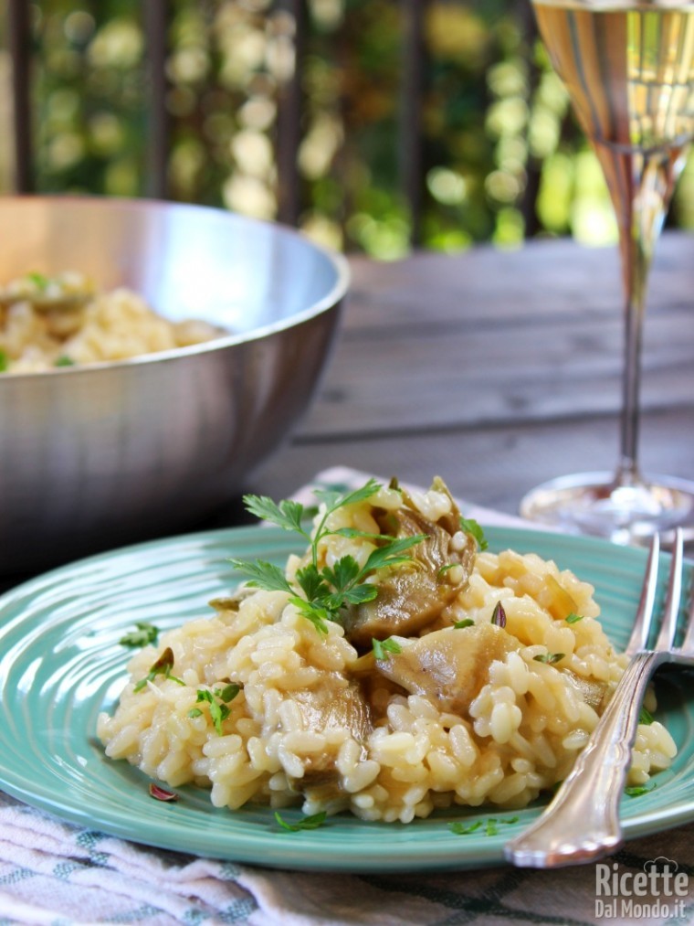 Risotto ai carciofi classico