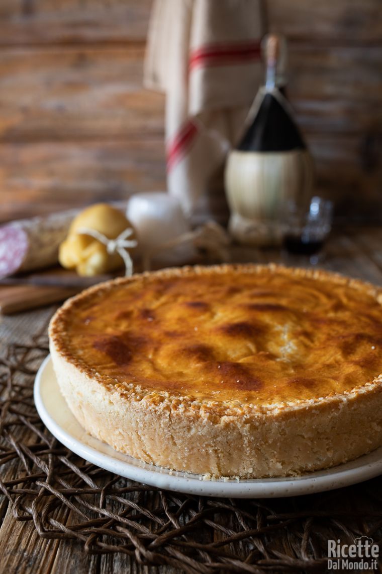 Ricetta originale del rustico di pasta frolla con la ricotta