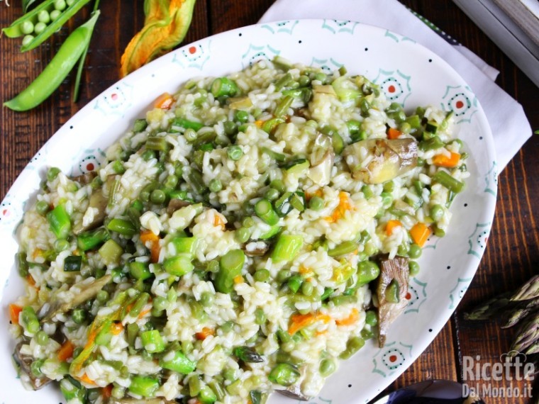 Ricetta risotto primavera
