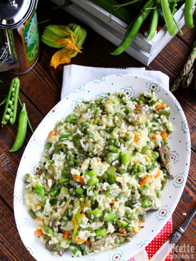 Come fare il risotto primavera