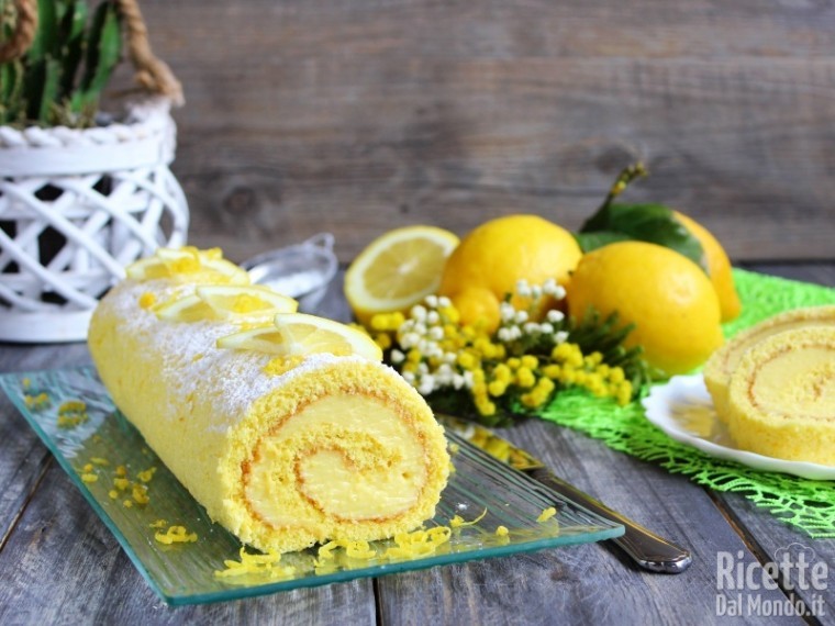 Ricetta Rotolo al limone