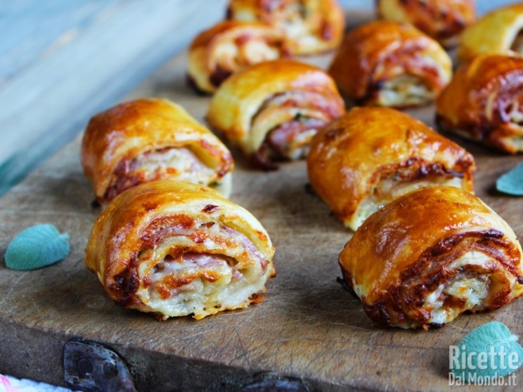 Come fare i rusticini saltimbocca