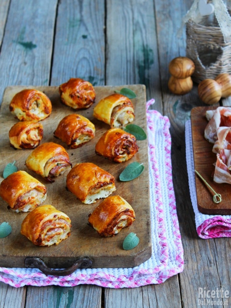 Semplici rusticini saltimbocca