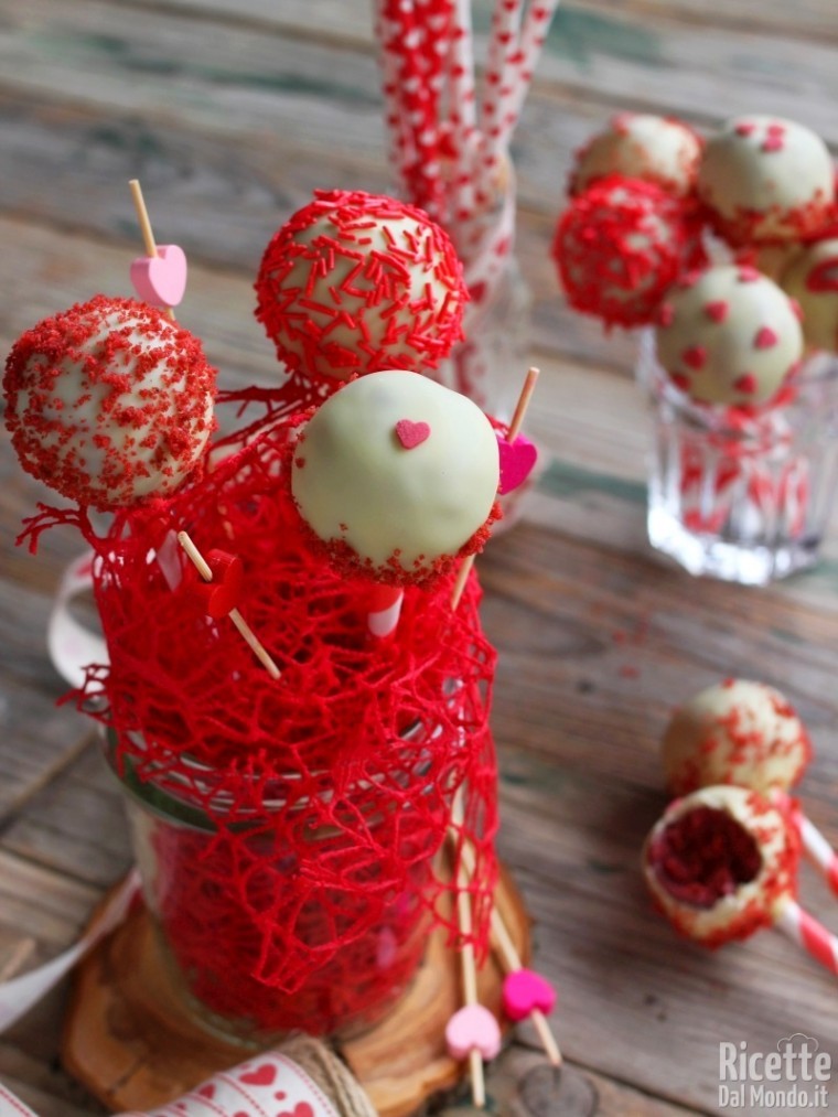 Come fare i red velvet cake pops