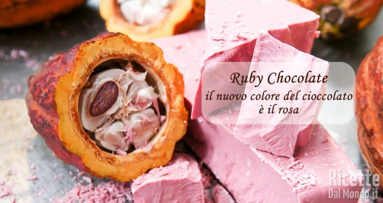Ricetta Ruby chocolate: il nuovo colore del cioccolato è il rosa!