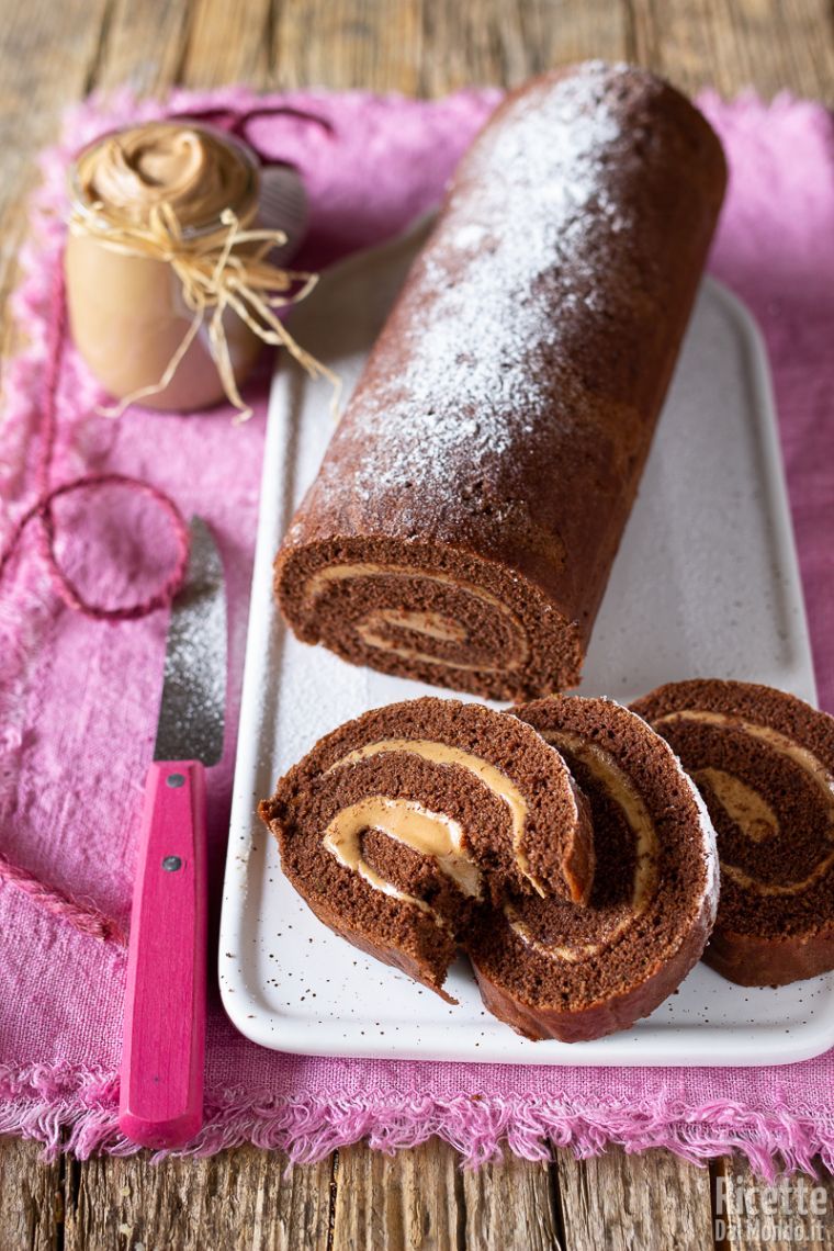 Come fare il rotolo alla Nutella invertito