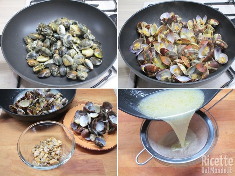 Schiudere le vongole