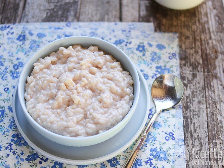 Riso al latte. La ricetta facile per farlo cremosissimo!