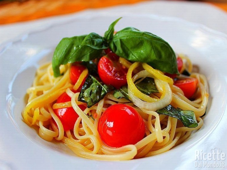 Ricetta Spaghetti alla Crudaiola - Ricette Primi Piatti