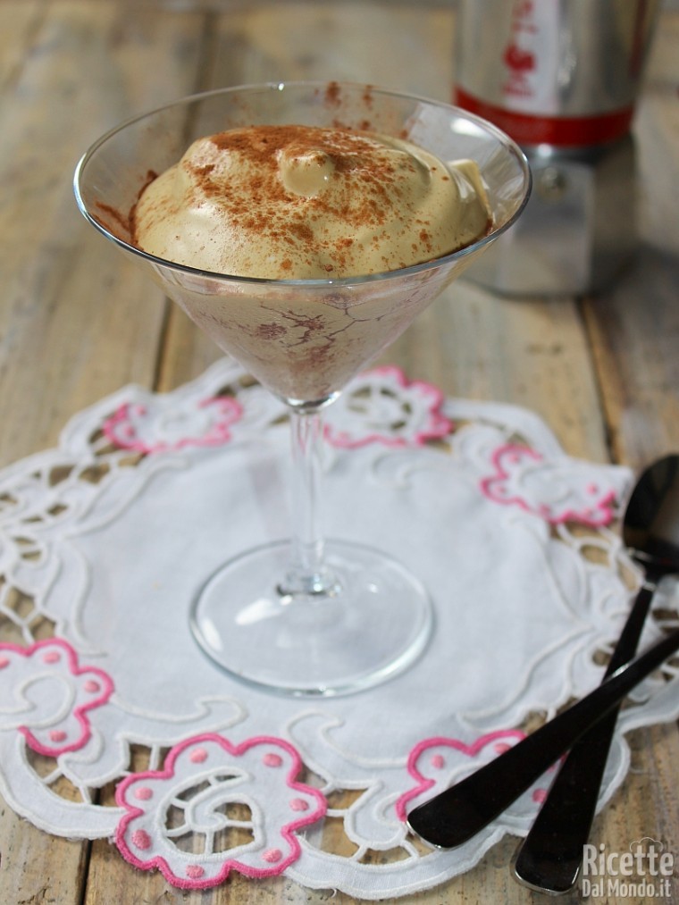 Come fare lo spumone al caffè con il Bimby