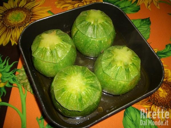 Ricetta Sorpresa di Zucchine Tonde