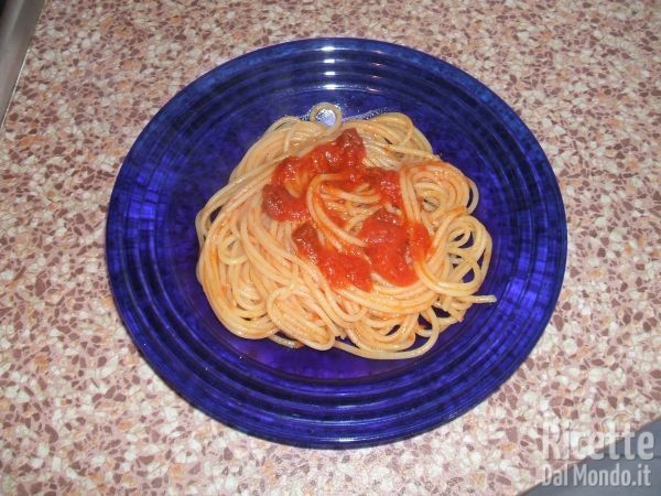 Ricetta Spaghetti con Pomodori Secchi