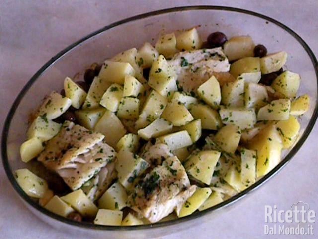 Stoccafisso con Patate in Forno