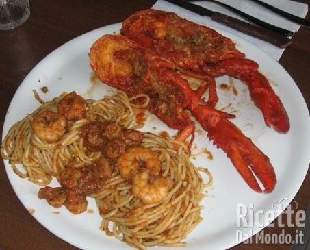 Ricetta Spaghetti all'Astice in Bellavista del Faraone