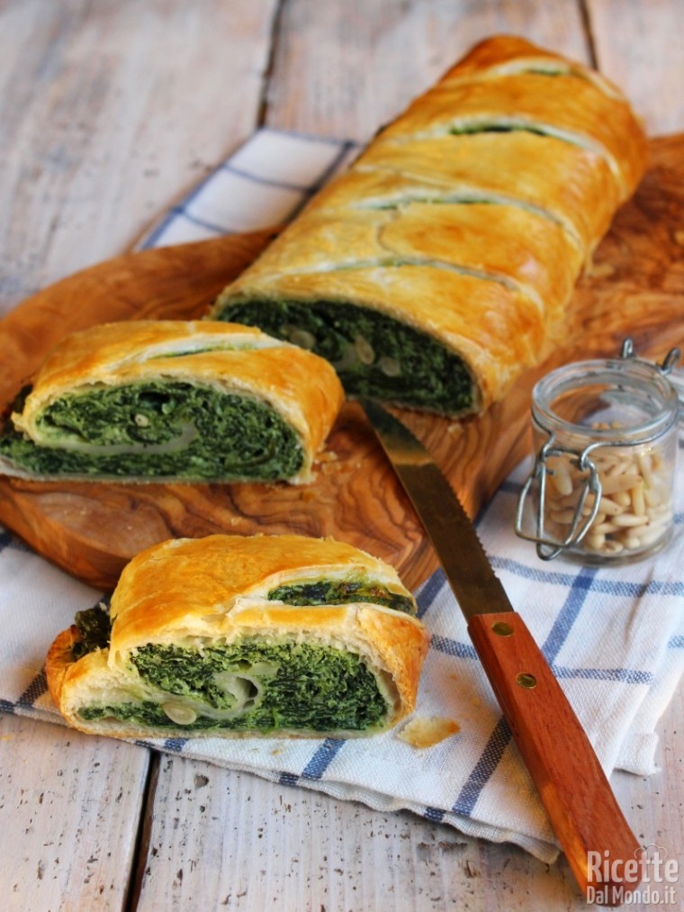 Come fare lo strudel di spinaci