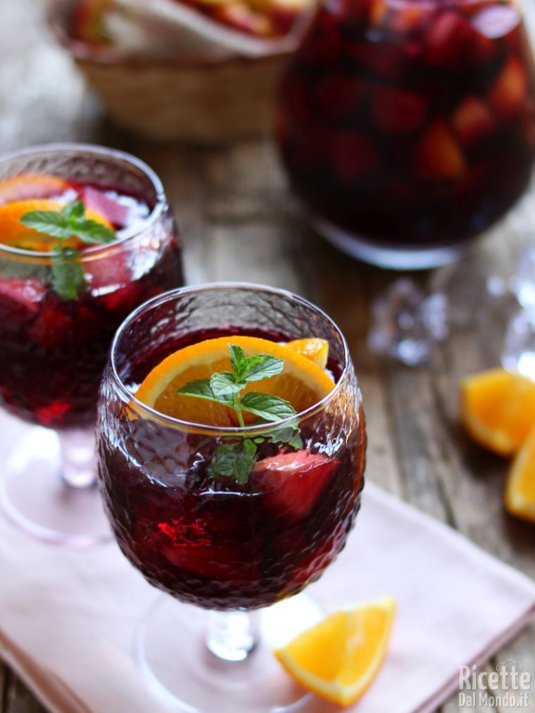 Come fare la sangria alcolica