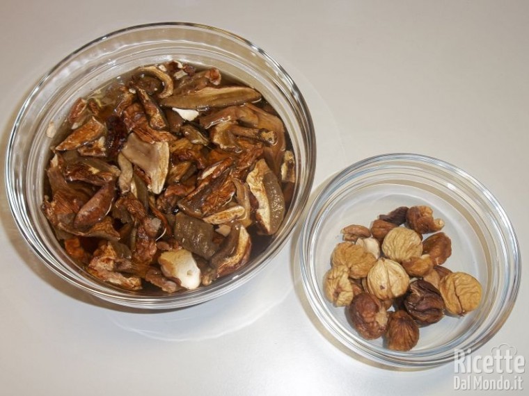 Pasta porcini e castagne 2