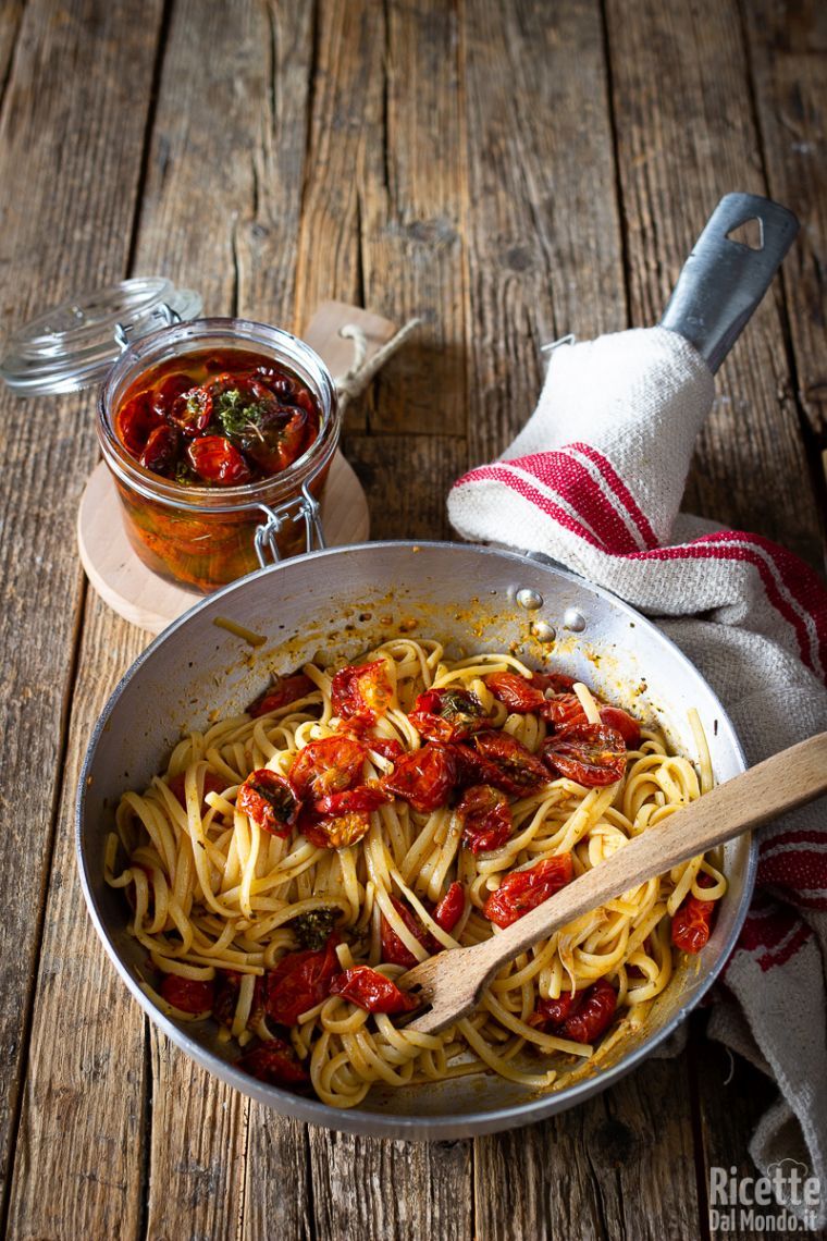 Spaghetti ai pomodorini 4