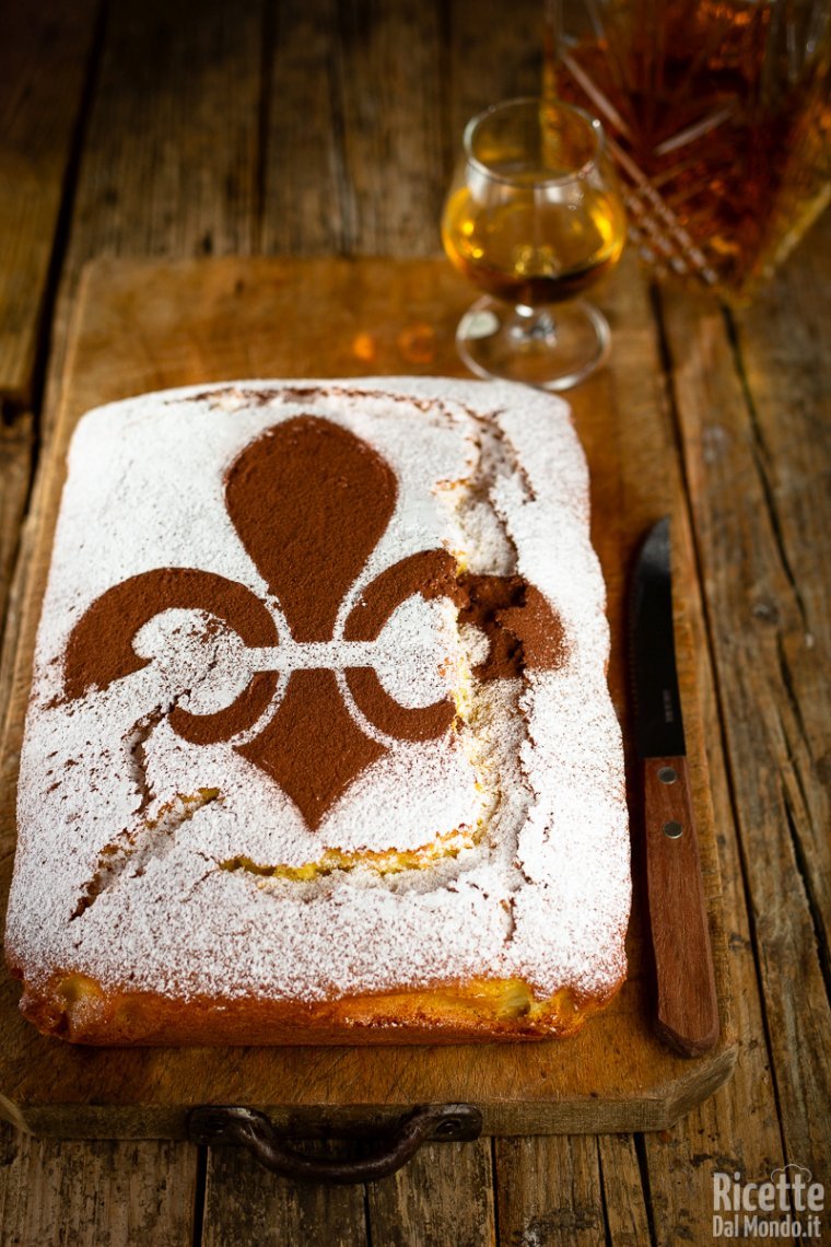 Ricetta schiacciata fiorentina di Carnevale