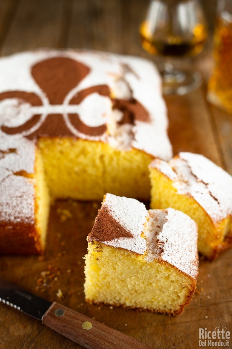 Ricetta schiacciata dolce alla fiorentina