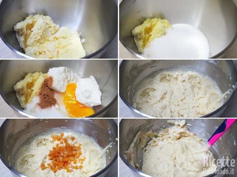 Preparare la crema di ricotta