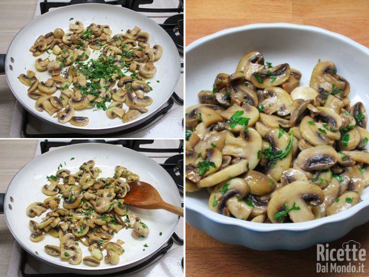 Conservare i funghi in caldo