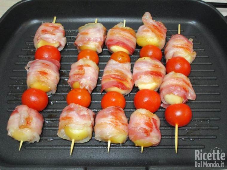 Spiedini scamorza e pancetta 6