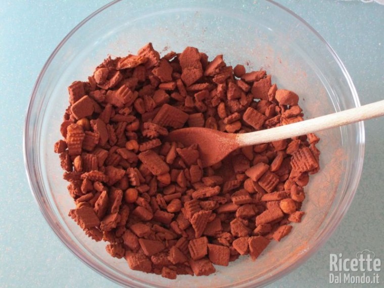 Salame al cioccolato senza uova 5