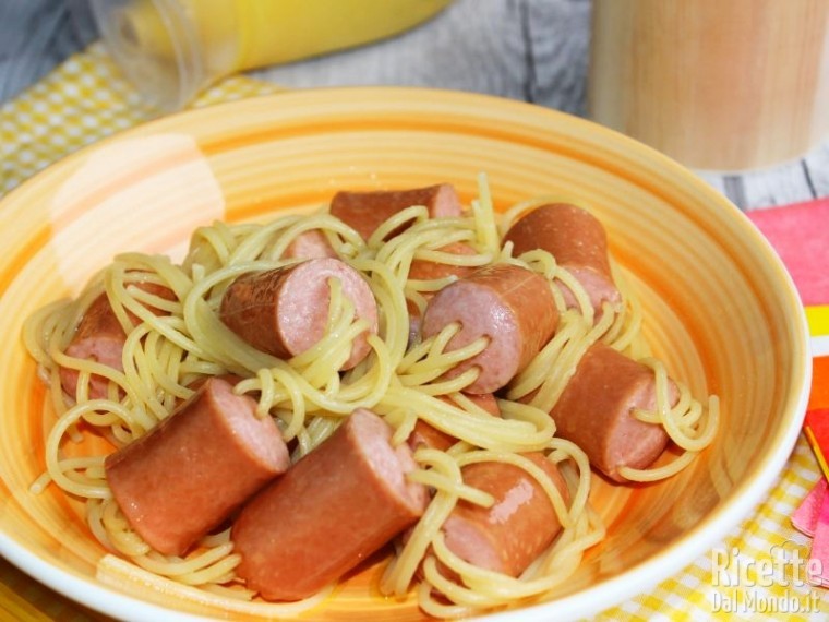 Ricetta spaghetti ai wurstel