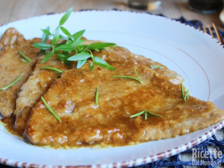 Ricetta scaloppine al marsala