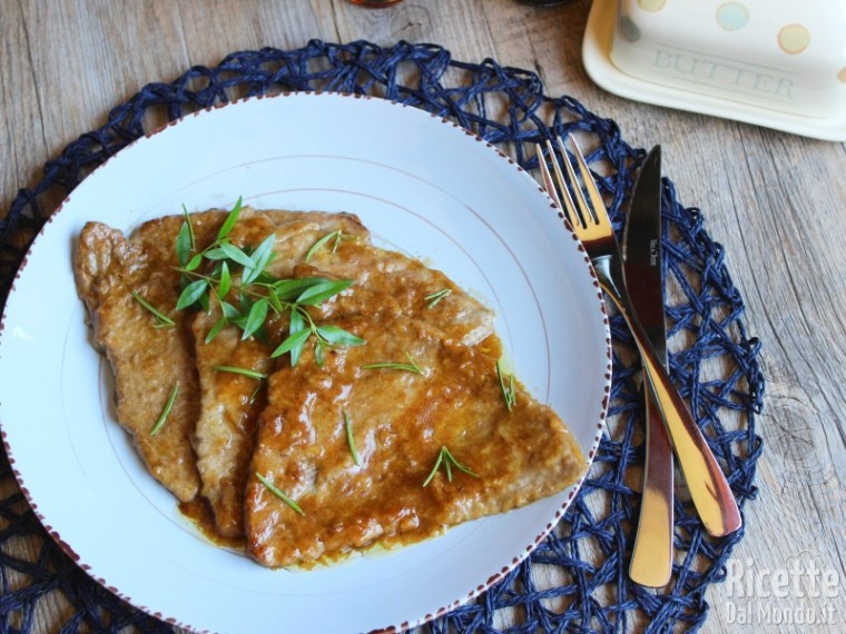 Ricetta scaloppine al marsala semplici