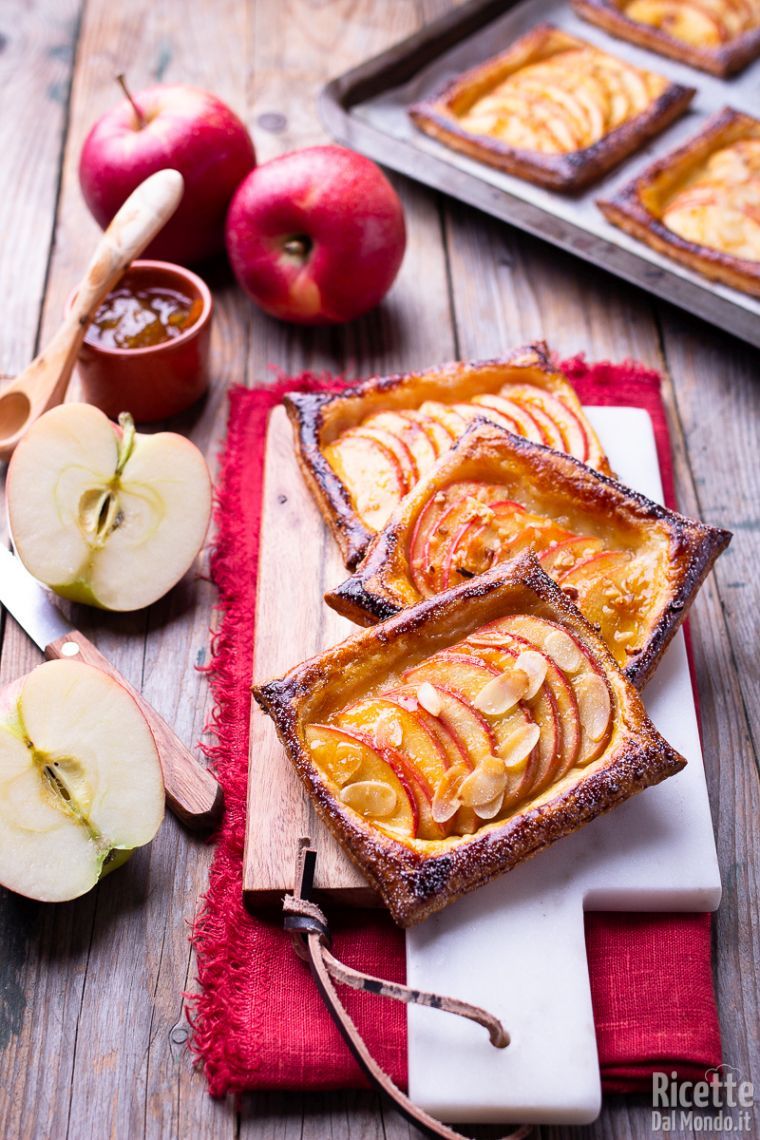 Ricetta sfogliatine alle mele