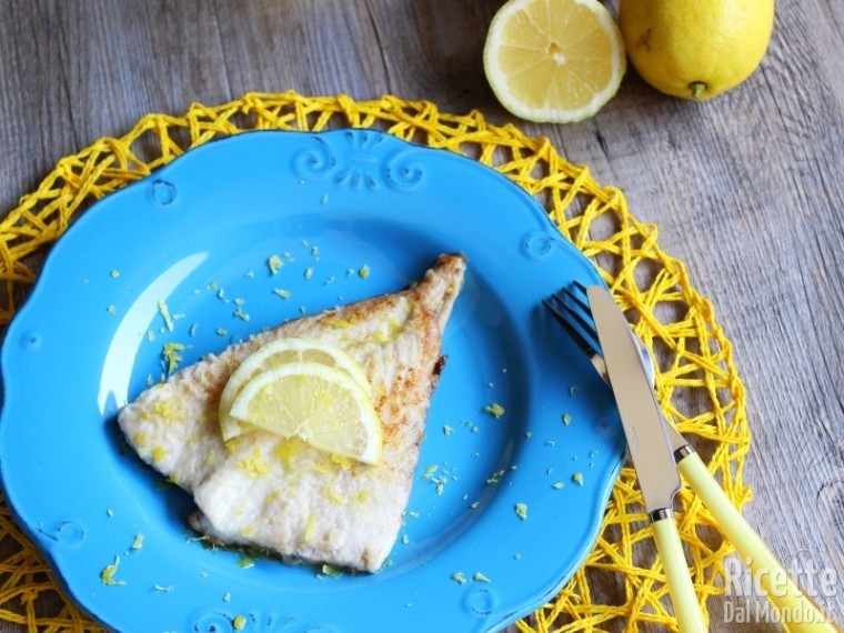 Scaloppine di ricciola veloce