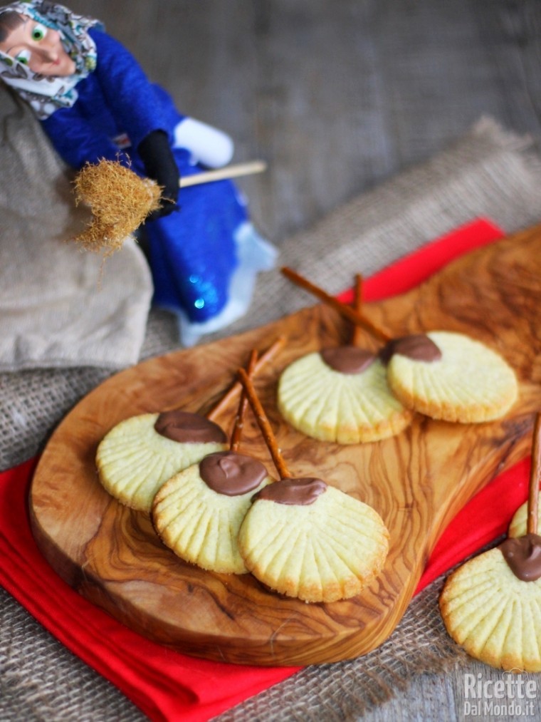 Come fare le scope della befana dolci