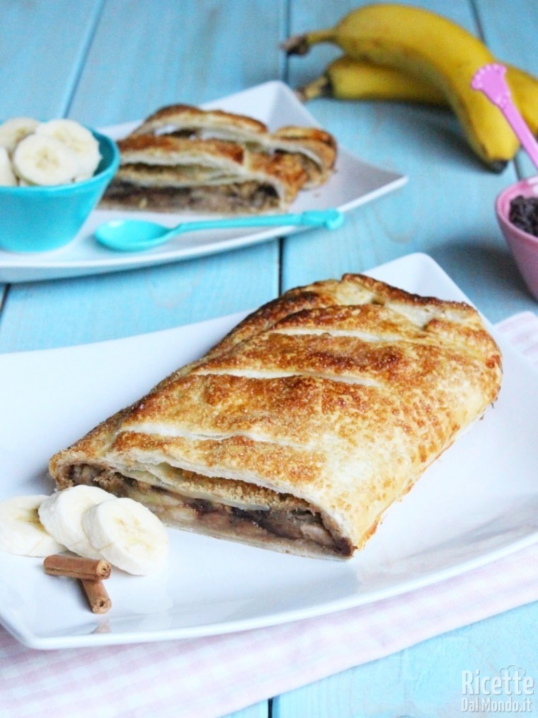 Come fare lo strudel di banane
