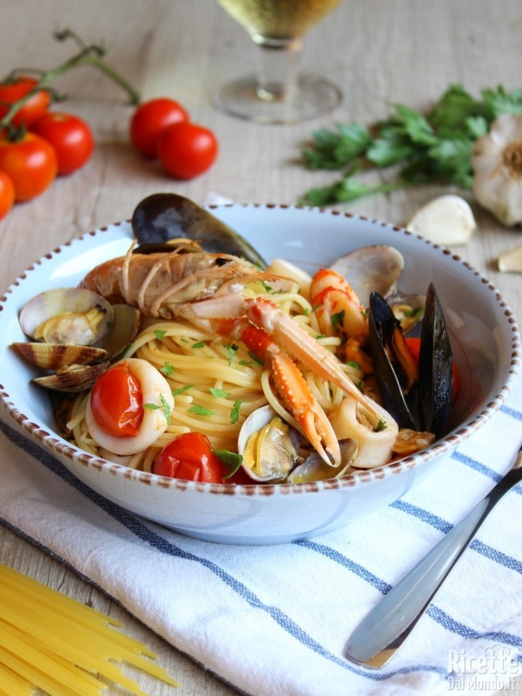 Come fare gli spaghetti allo scoglio Bimby