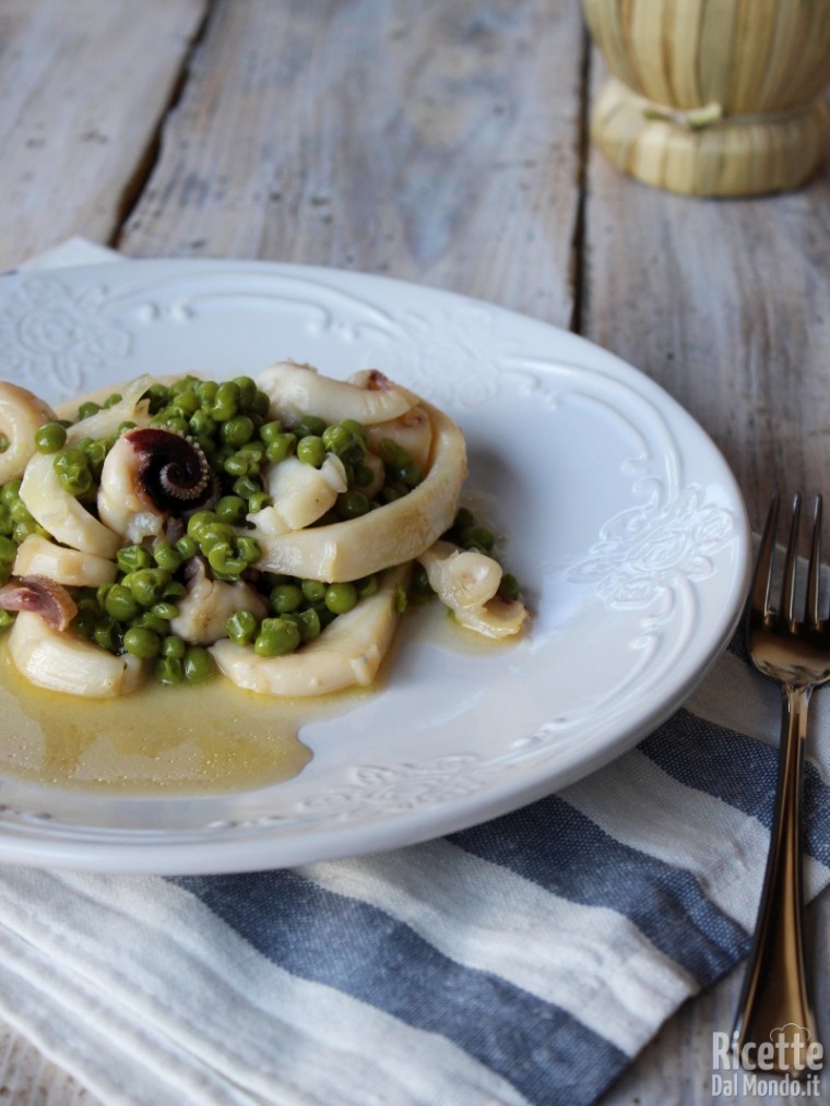Come fare le seppie con piselli