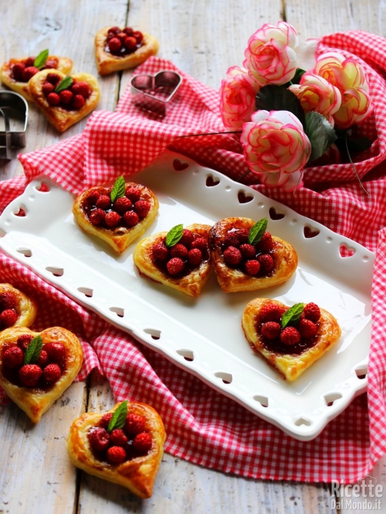 Ricetta sfogliatine alle fragole