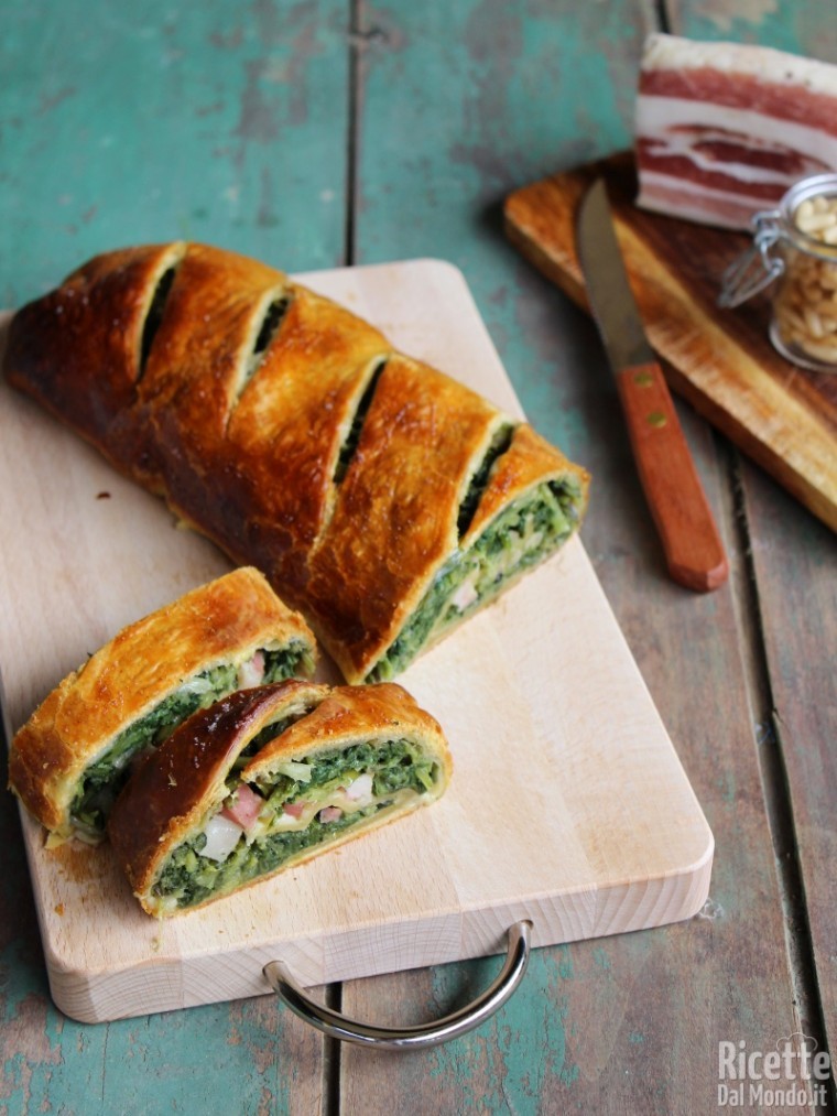 Come fare lo strudel di cicoria