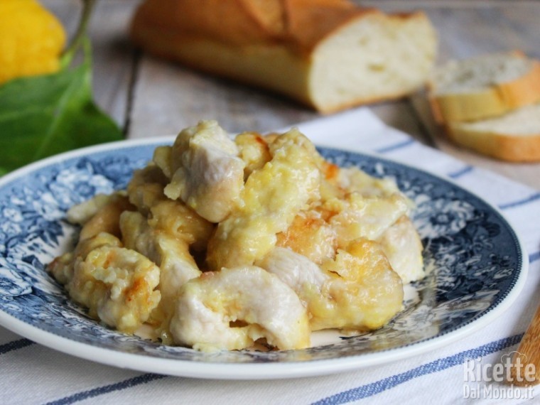 Ricetta straccetti di pollo al limone