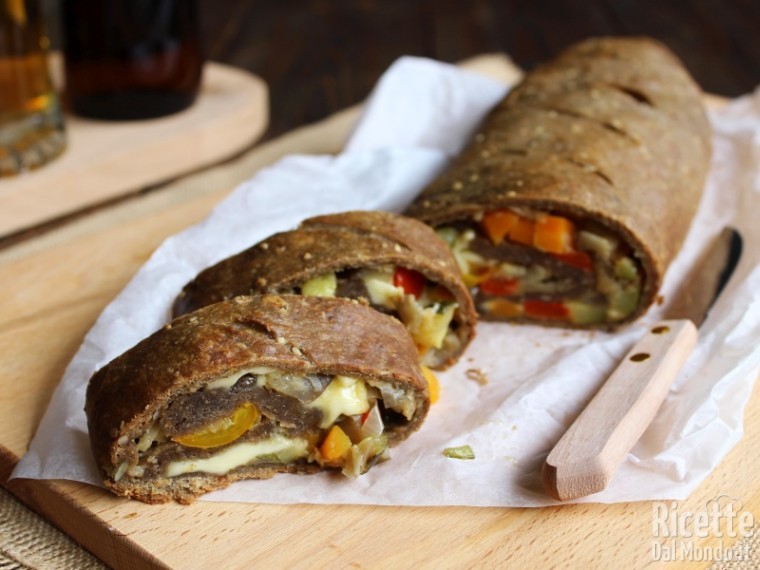 Ricetta Strudel integrale di verdure