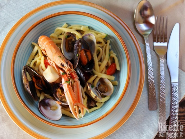 Scialatielli ai frutti di mare freschi