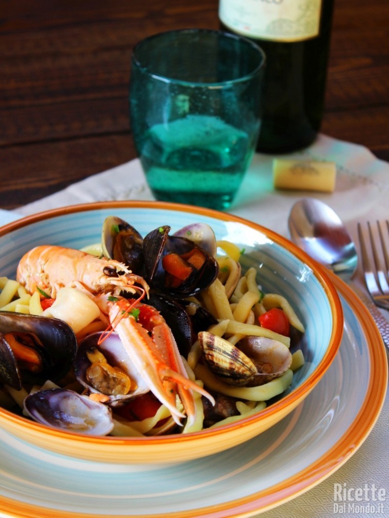 Scialatielli ai frutti di mare amalfinati