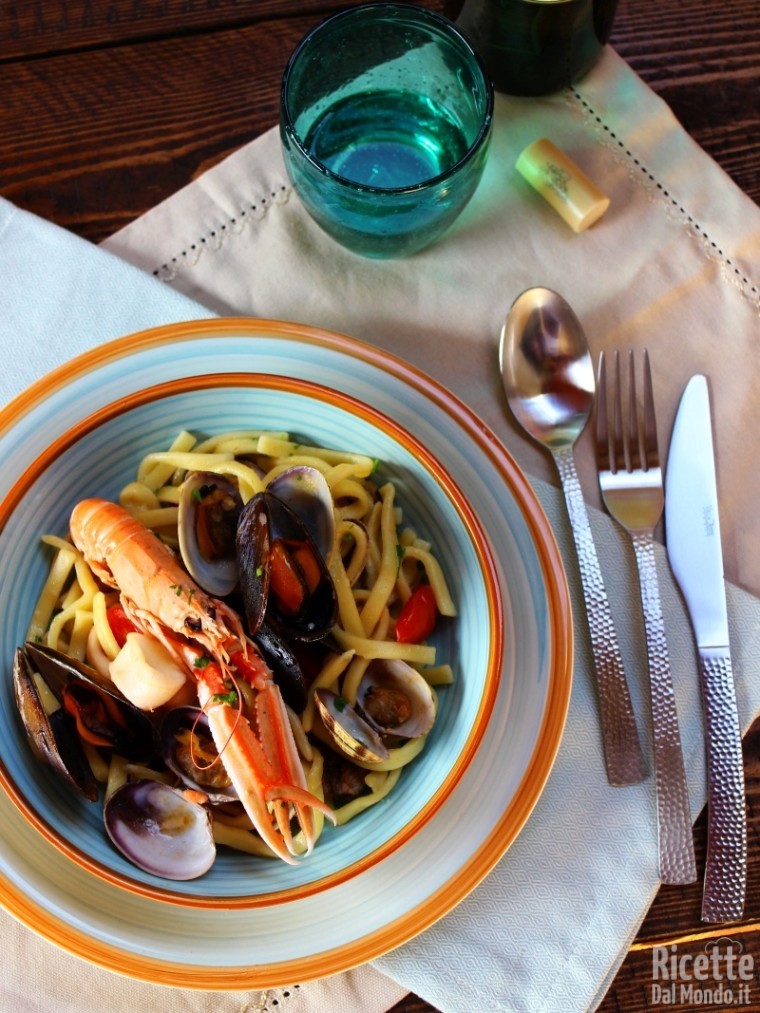 Scialatielli ai frutti di mare per Natale