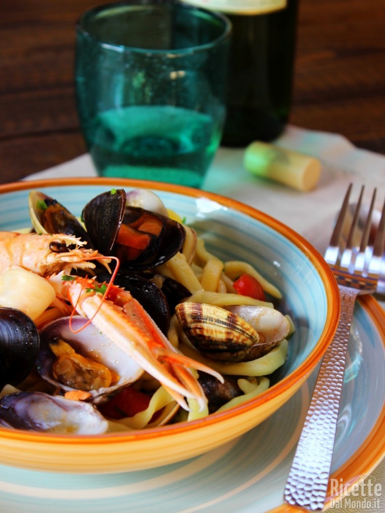 Scialatielli ai frutti di mare semplici
